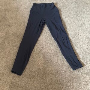 90 Degree by Reflex- Sculptex high waist elastic free 7/8 leggings with pockets